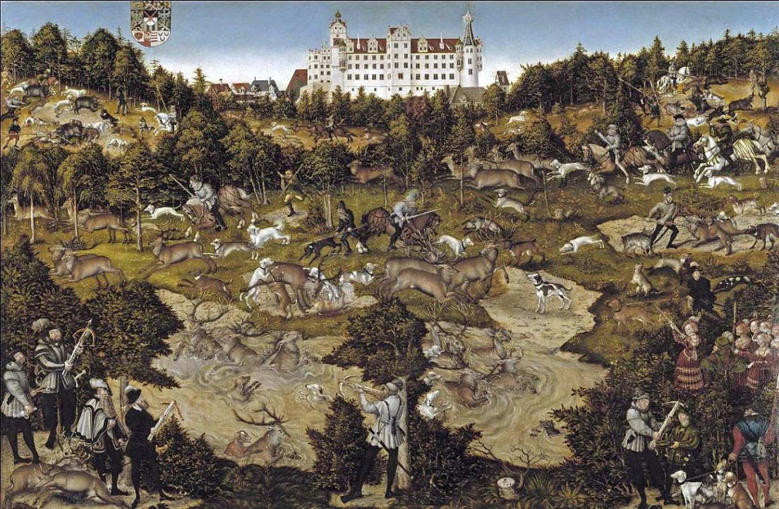 Hunt in Honour of charles the fifth